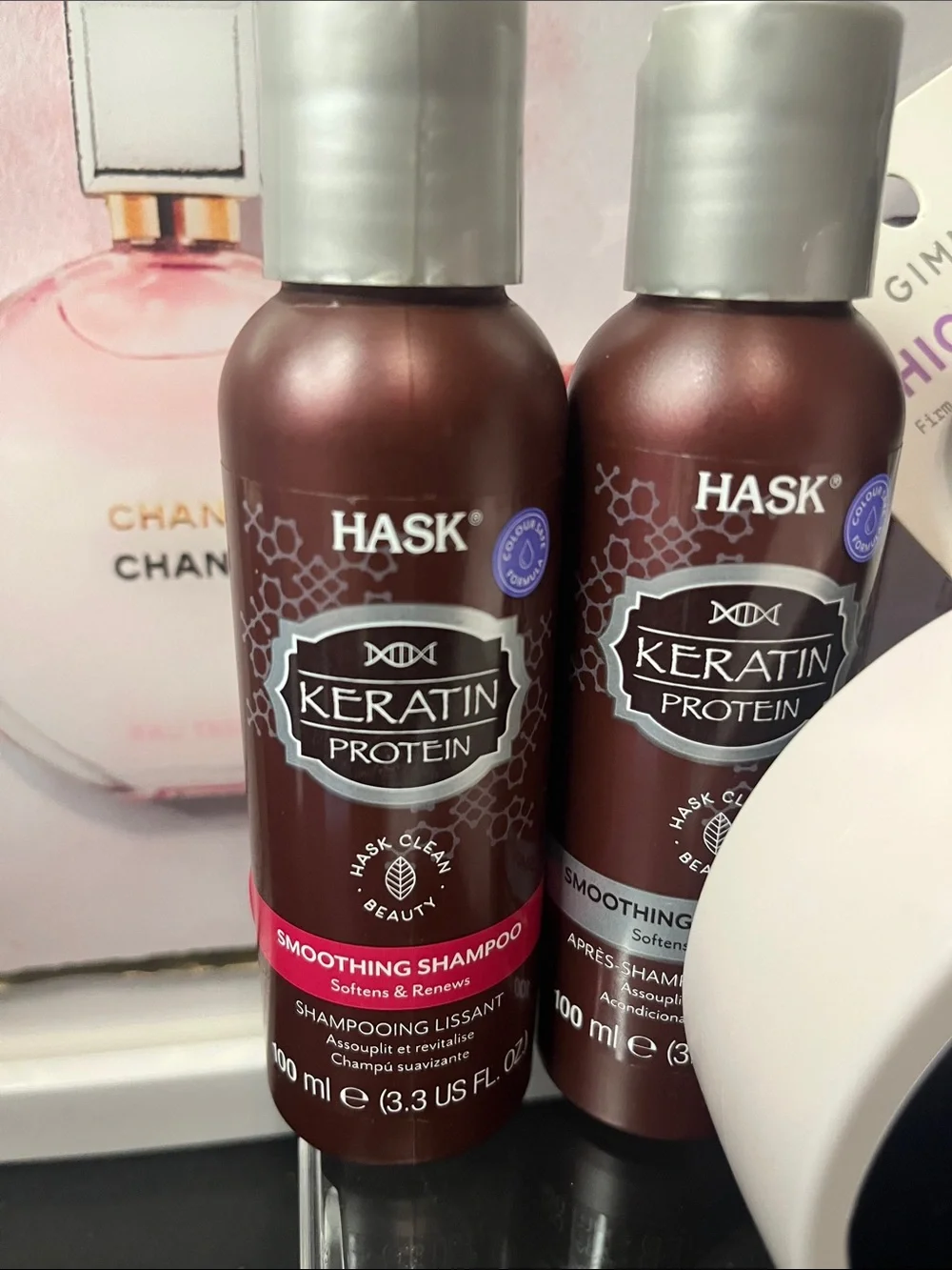 Glaze Luminous Liquorice Hair Gloss — Black,Keratin shampoo &conditioner Bundle
